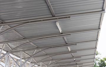 installing Porth Y Felin metal roofing